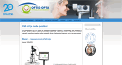 Desktop Screenshot of oftis-opta.cz